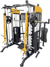 French Fitness FSR90 Functional Trainer Smith & Squat Rack Machine (New)