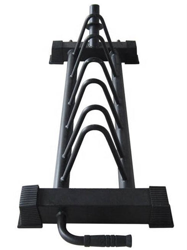 French Fitness Horizontal Bumper Plate Storage Rack (New)