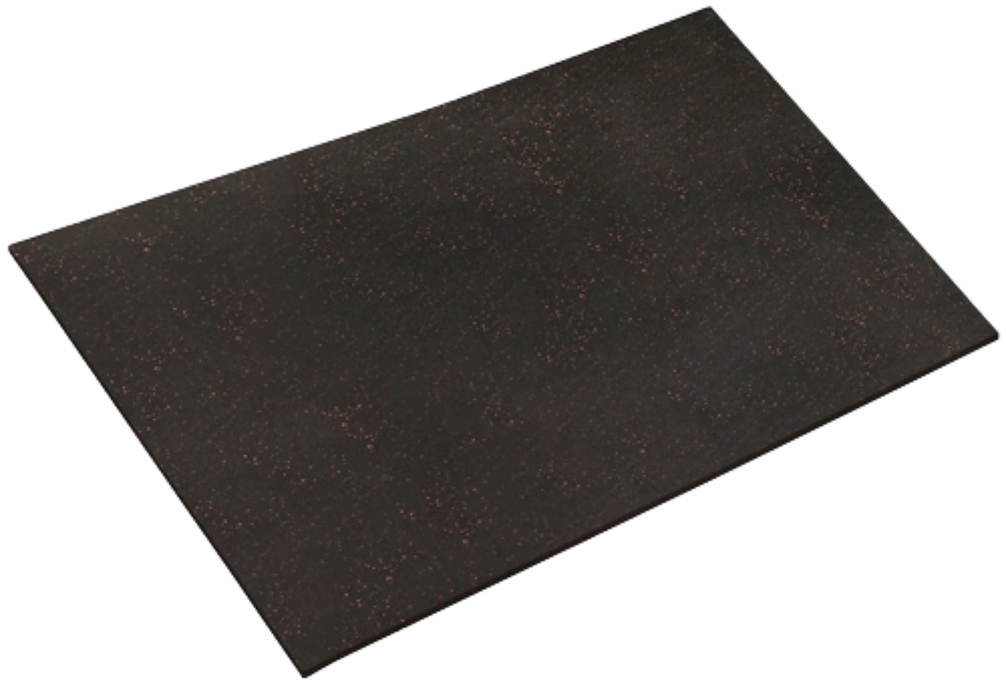 French Fitness 4' x 6' Heavy Duty Rubber Floor Mat 3/4" (New)