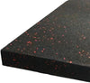 French Fitness 4' x 6' Heavy Duty Rubber Floor Mat 3/4" (New)