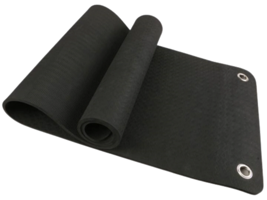 French Fitness 6mm Hanging Yoga Mat (New)