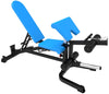 French Fitness Multi Functional Adjustable Bench V2 w/Arm Curl + Leg Ext (New)