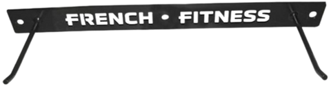 French Fitness Mat Hanger Wall Mounted Rack Version 2 (New)