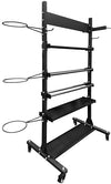 French Fitness Multi-Storage Accessory Tower Rack Image