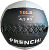 French Fitness Soft Medicine Wall Ball Set of 10 (6 to 25 lbs) w/Rack (New)