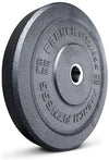 French Fitness Olympic Bumper Plate Set 190 lbs - Crumb Rubber (New)