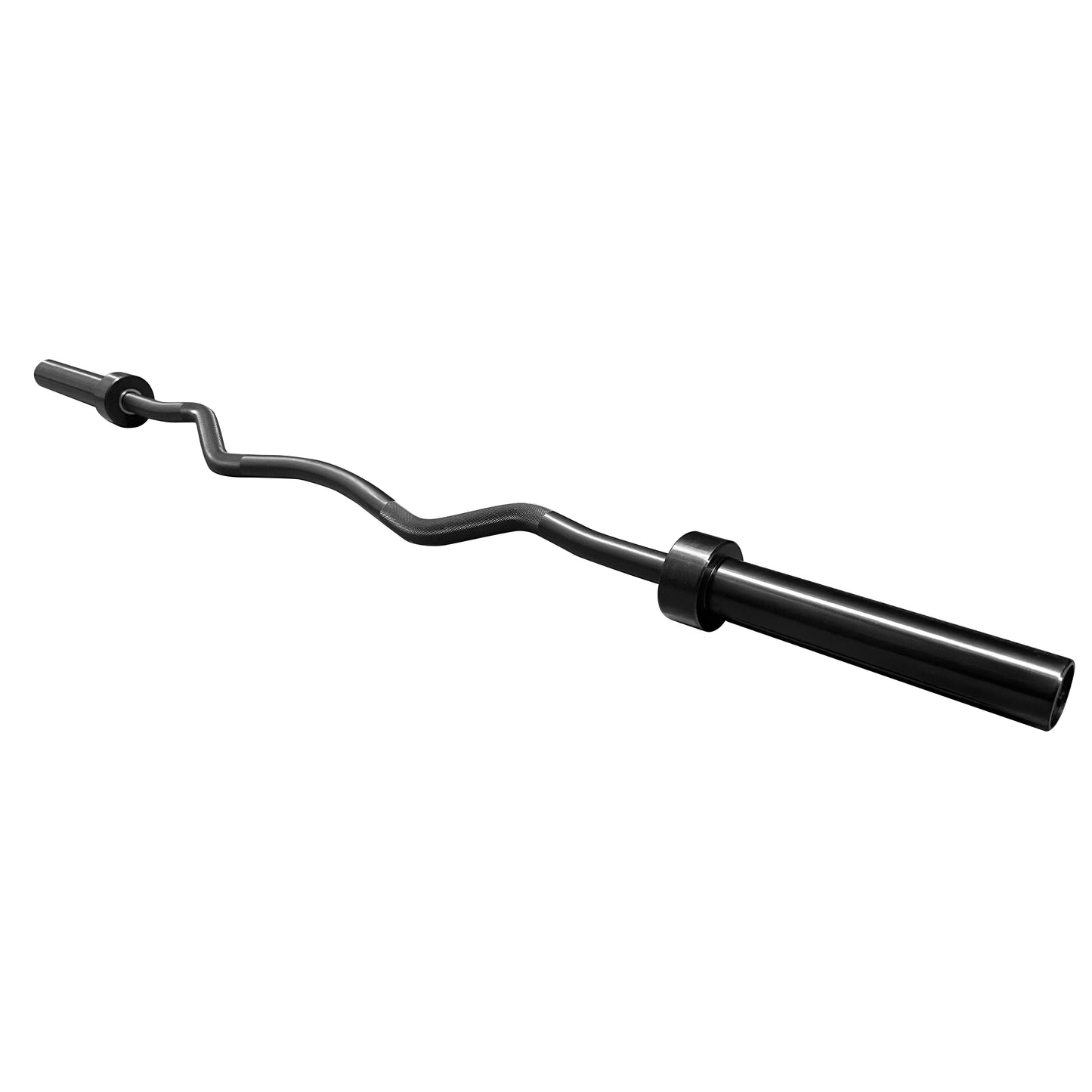 French Fitness 60" Olympic EZ Curl Bar - 700 lb Capacity (New)