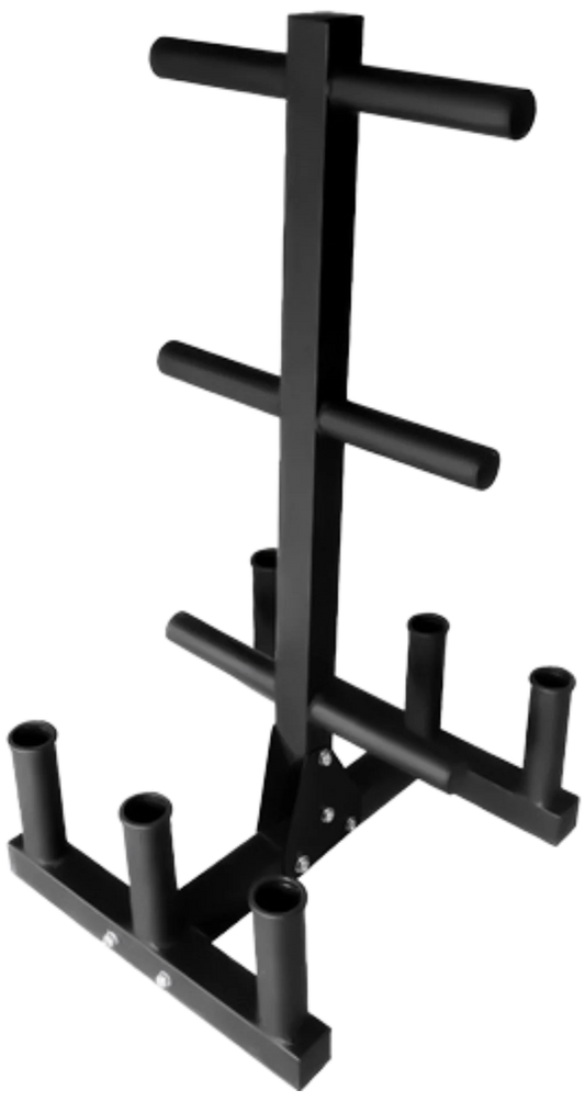 French Fitness OWTBH5 Olympic Weight Tree Rack & Bar Holder (New)