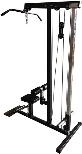 French Fitness Lat Pulldown / Low Row Plate Loaded (New)