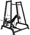 French Fitness Power Smith Dual System Converging Bench Press Combo Plate Loaded (New)