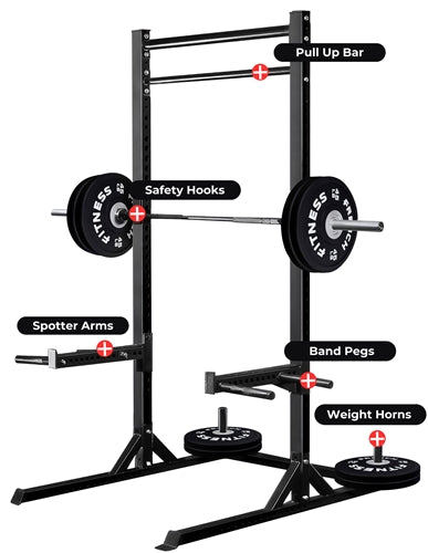 French Fitness R10 Cross Training Squat Stand (New)