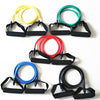 French Fitness Resistance Band Set of 5 w/Handles Image