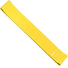 French Fitness Mini Resistance Bands Exercise Loop 600mm x 50mm - Yellow (15-20 lbs) Image