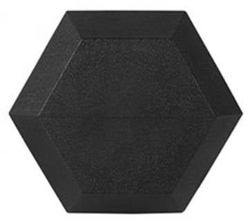 French Fitness Rubber Coated Hex Dumbbell Set 5-100 lbs (New)