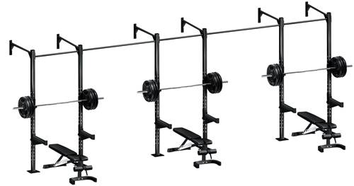 French Fitness Wall Mount Rig & Rack System 1 Image