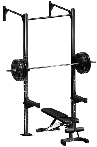 French Fitness Wall Mount Rig & Rack System 1 (New)