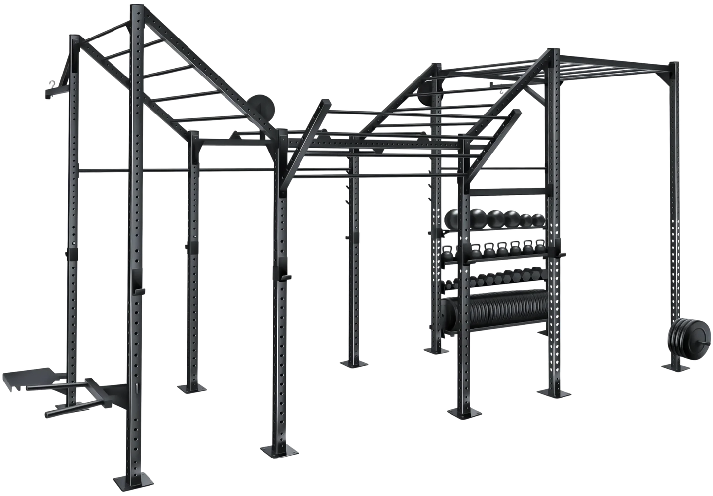 French Fitness Free Standing Rig & Rack System 10 (New)