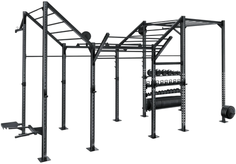 French Fitness Free Standing Rig & Rack System 10 (New)