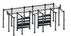 French Fitness Free Standing Rig & Rack System 21 (New)