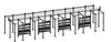French Fitness Free Standing Rig & Rack System 21 (New)