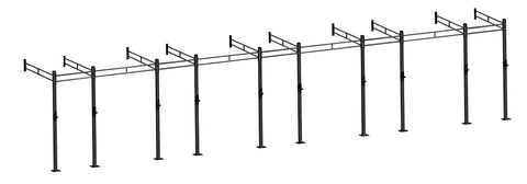 French Fitness Wall Mount Rig & Rack System 23 (New)