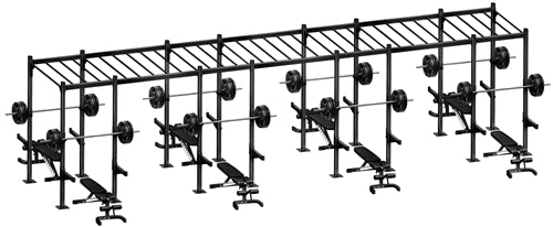 French Fitness Free Standing Rig & Rack System 3 (New)