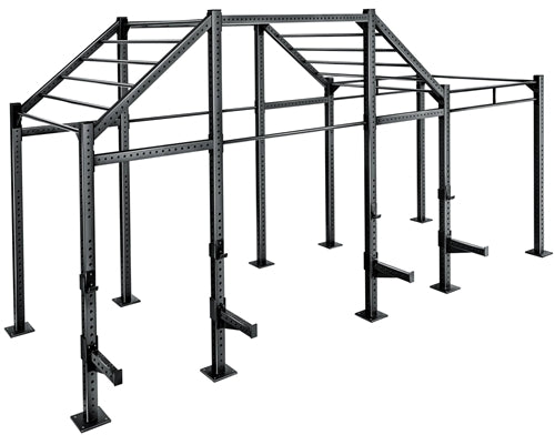 French Fitness Free Standing Rig & Rack System 5 Image