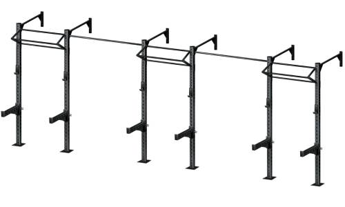 French Fitness Wall Mounted Rig & Rack System 7 (New)