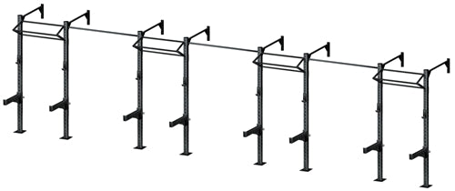 French Fitness Wall Mounted Rig & Rack System 7 (New)