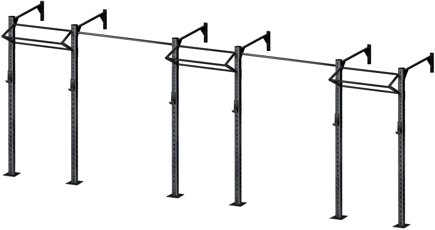 French Fitness Wall Mounted Rig & Rack System 7 (New)