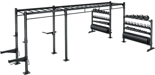 French Fitness Free Standing Rig & Rack System 9 Image