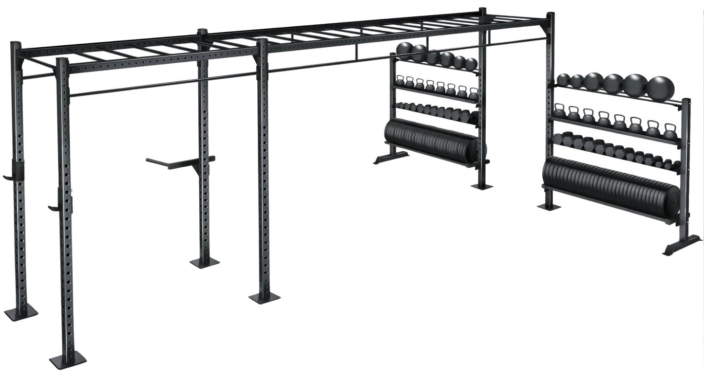 French Fitness Free Standing Rig & Rack System 9 (New)