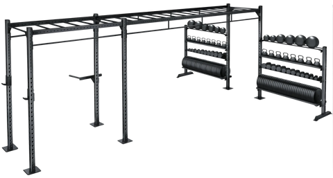 French Fitness Free Standing Rig & Rack System 9 (New)