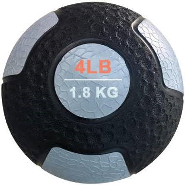 French Fitness Rubber Medicine Ball Set of 10 (4 to 30 lbs) (New)