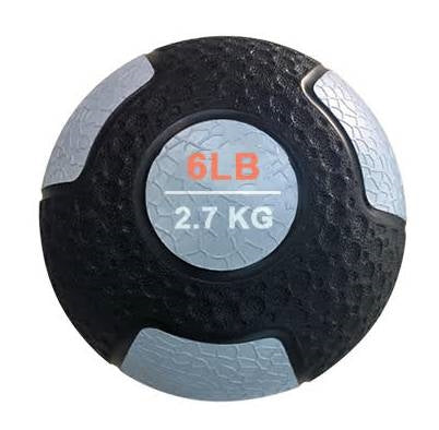 French Fitness Rubber Medicine Ball Set of 10 (4 to 30 lbs) (New)