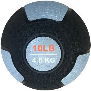 French Fitness Rubber Medicine Ball 10 lb (New)