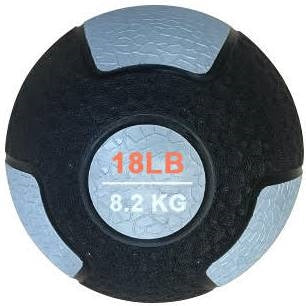 French Fitness Rubber Medicine Ball 18 lb (New)