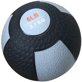 French Fitness Rubber Medicine Ball 6 lb (New)