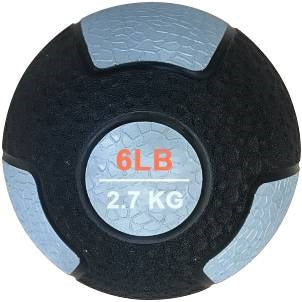 French Fitness Rubber Medicine Ball 6 lb (New)