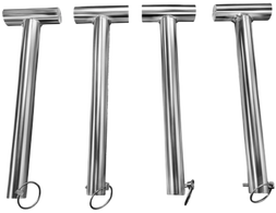 French Fitness Rack & Rig Band Pegs - Set of 4 (New)