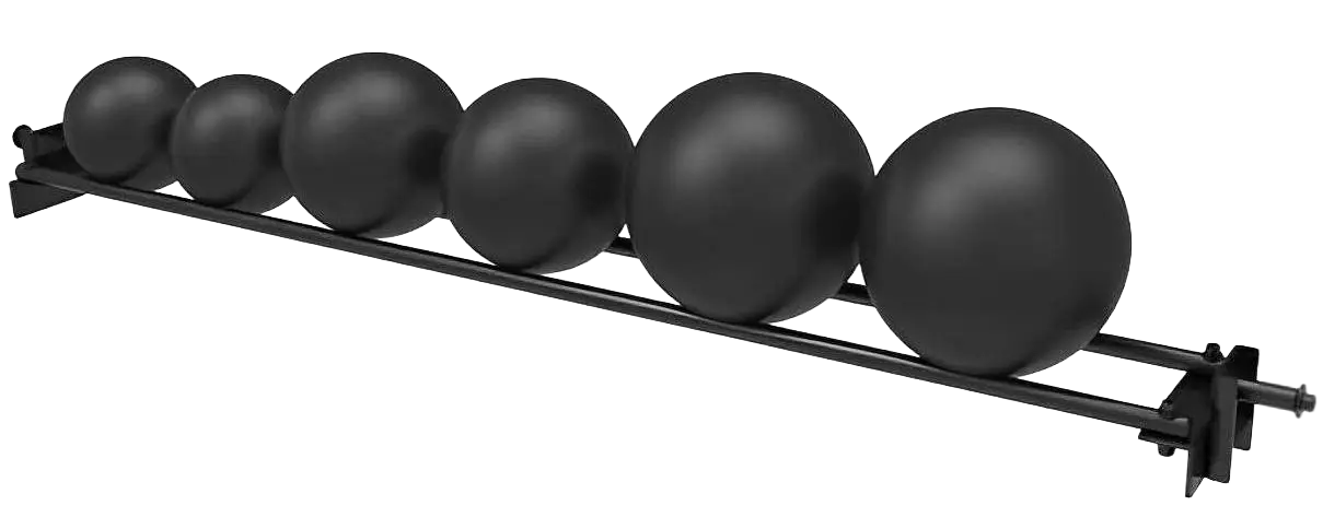 French Fitness 71" Rack & Rig Ball Tier/Tray Attachment (New)