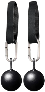 French Fitness Rack & Rig Cannonball Grips with Straps - Set of 2 (New)