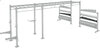 French Fitness 43" Rack & Rig Dumbbell Tier/Tray Attachment (New)