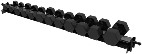 French Fitness 71" Rack & Rig Dumbbell Tier/Tray Attachment (New)