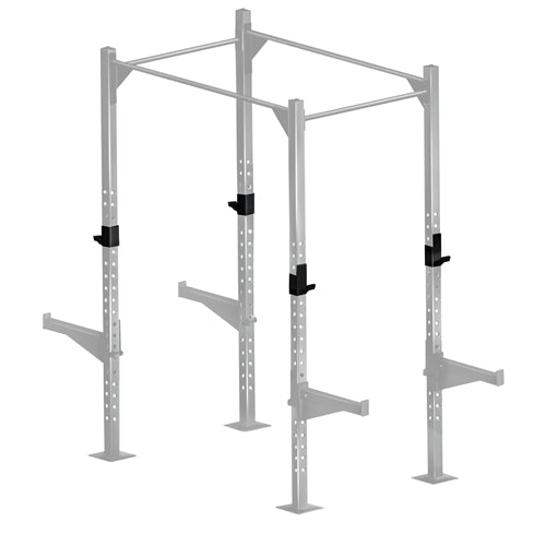 French Fitness Rack & Rig J-Cups J-Hooks Attachment (Pair) (New)