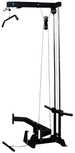French Fitness Rig & Rack Lat Pulldown / Low Row w/Stabilizer Bar (New)