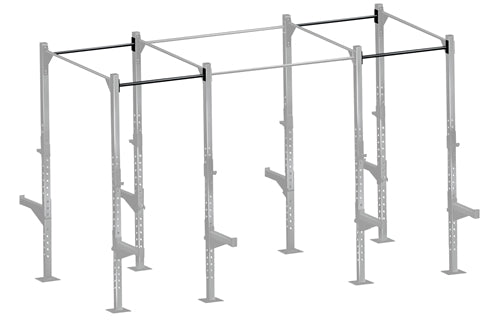 French Fitness 43" Rack & Rig Pull Up Bar (New)