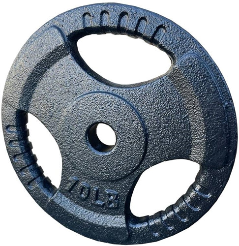 French Fitness Standard Cast Iron 1" Weight Plate 10 lbs Image