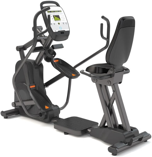 French Fitness SE400 Recumbent Seated Elliptical w/LED Console Image