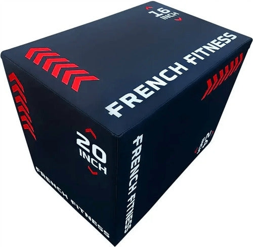 French Fitness 16-20-24 3-In-1 Soft Foam Plyo Box Image